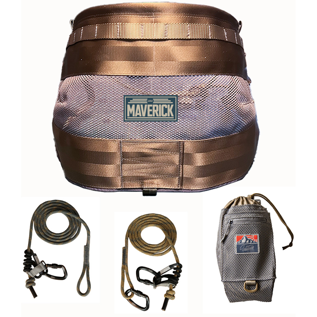Latitude Maverick Saddle Kit Reg, 21 oz, Cradle Chassis, Complete Setup