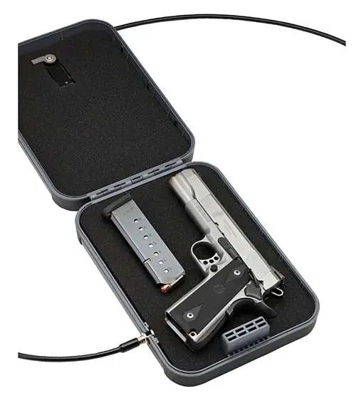 Hornady Snapsafe Treklite Lock Box With Tsa Combination Lock XL (75241) - Hornady Manufacturing Company - BLACK