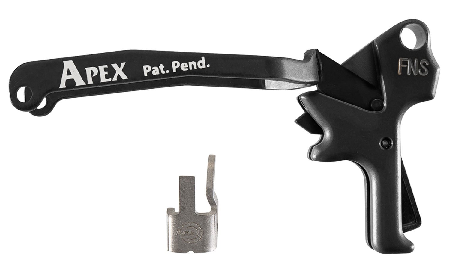 Apex Tactical 119114 Action Enhancement Kit Black Trigger for FN FNS
