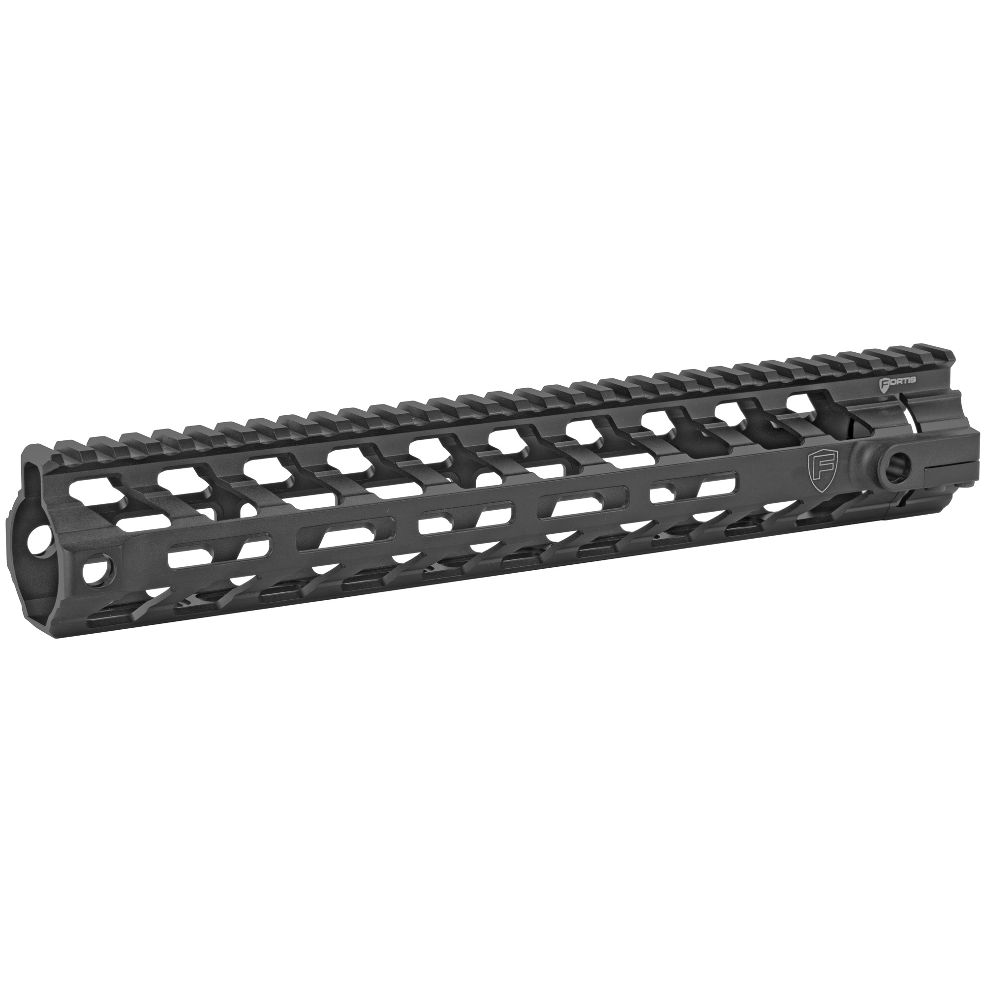 Fortis Manufacturing Rev II 12.4 Free Float Handguard Mlok Black