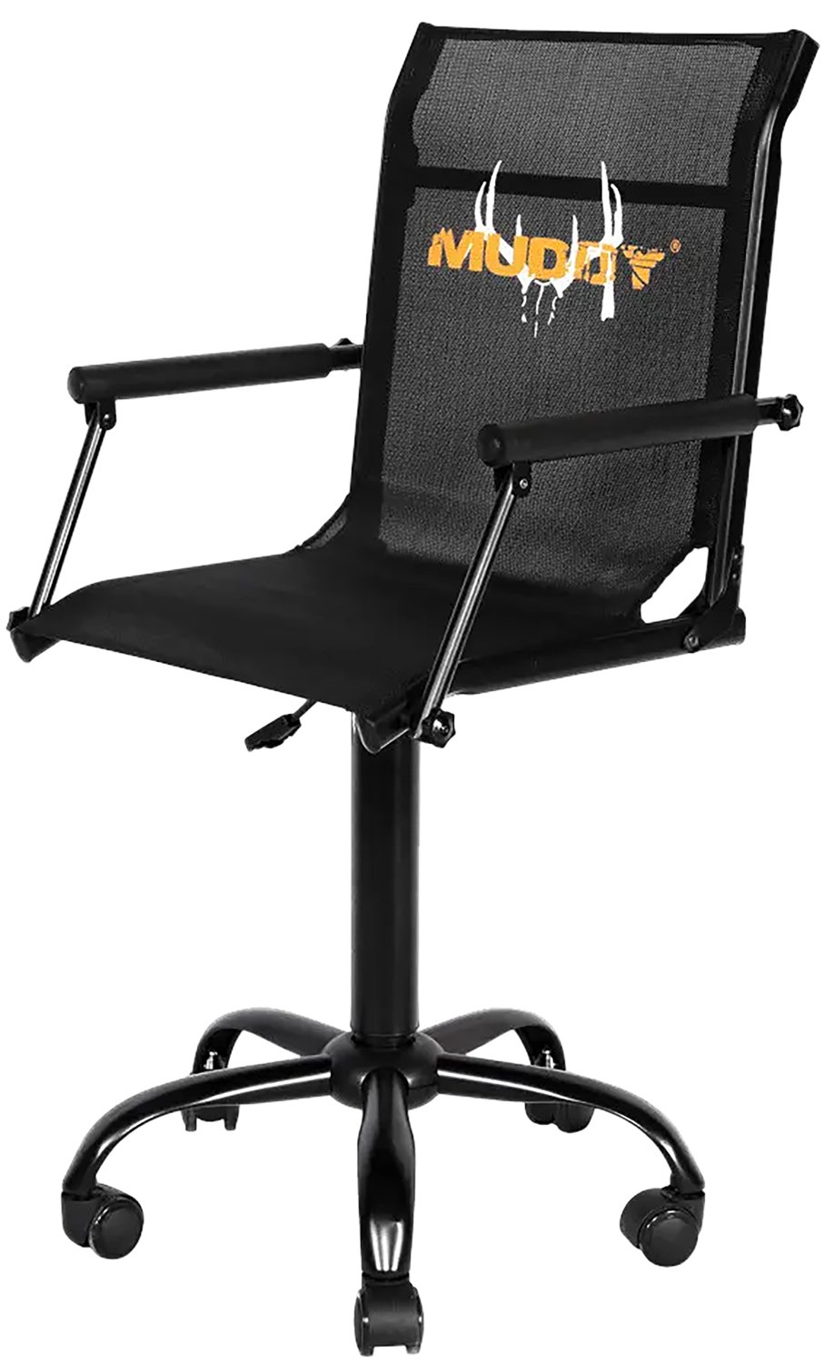 Buy Muddy MUD-RSC Swivel Chair Black Flex-Tek Steel 360 deg Adjustable Seat online