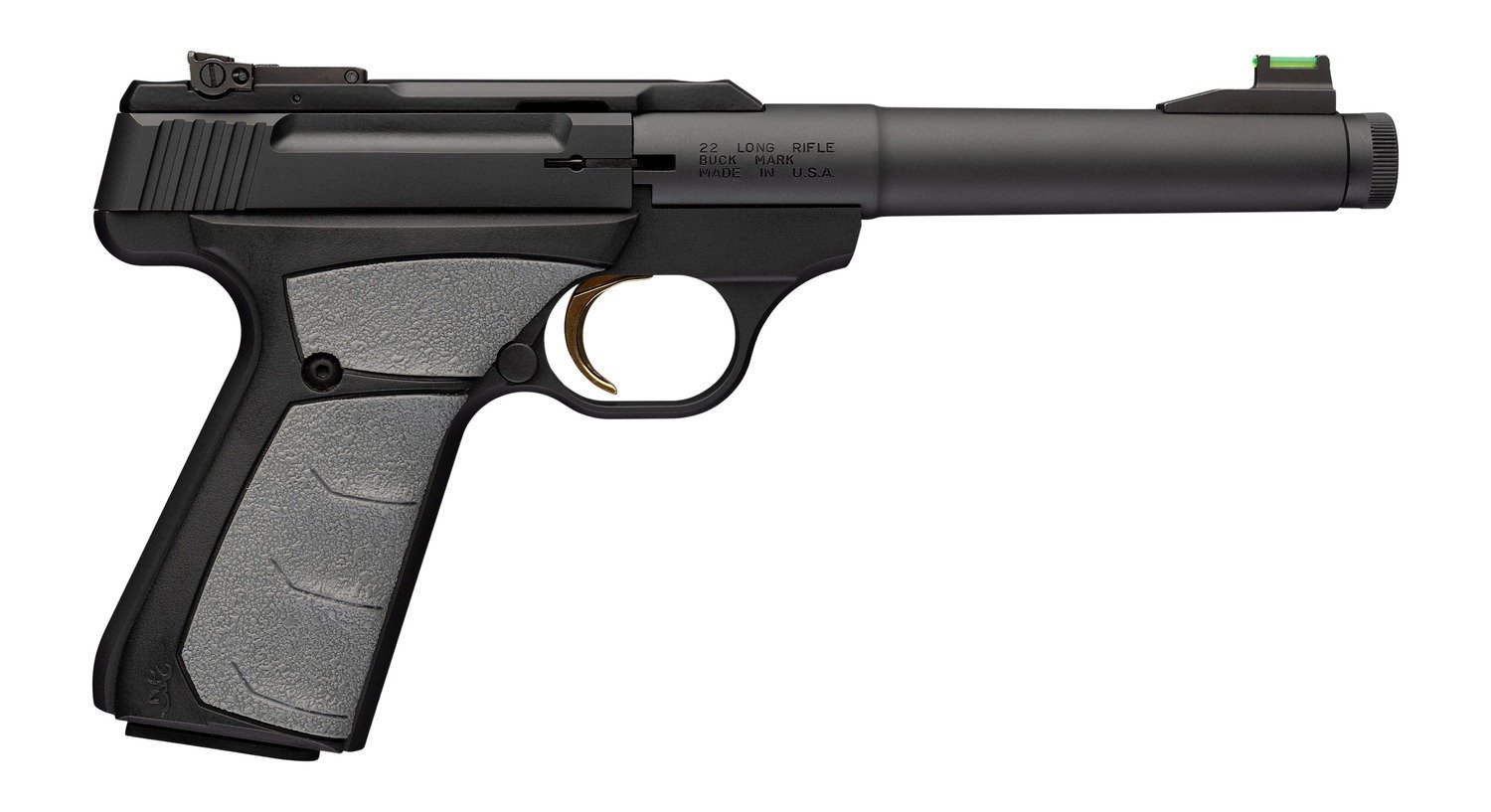 Browning 051617490 Buck Mark Camper SR 22 LR 5.9" Matte Blued Semi-Auto Pistol - Browning