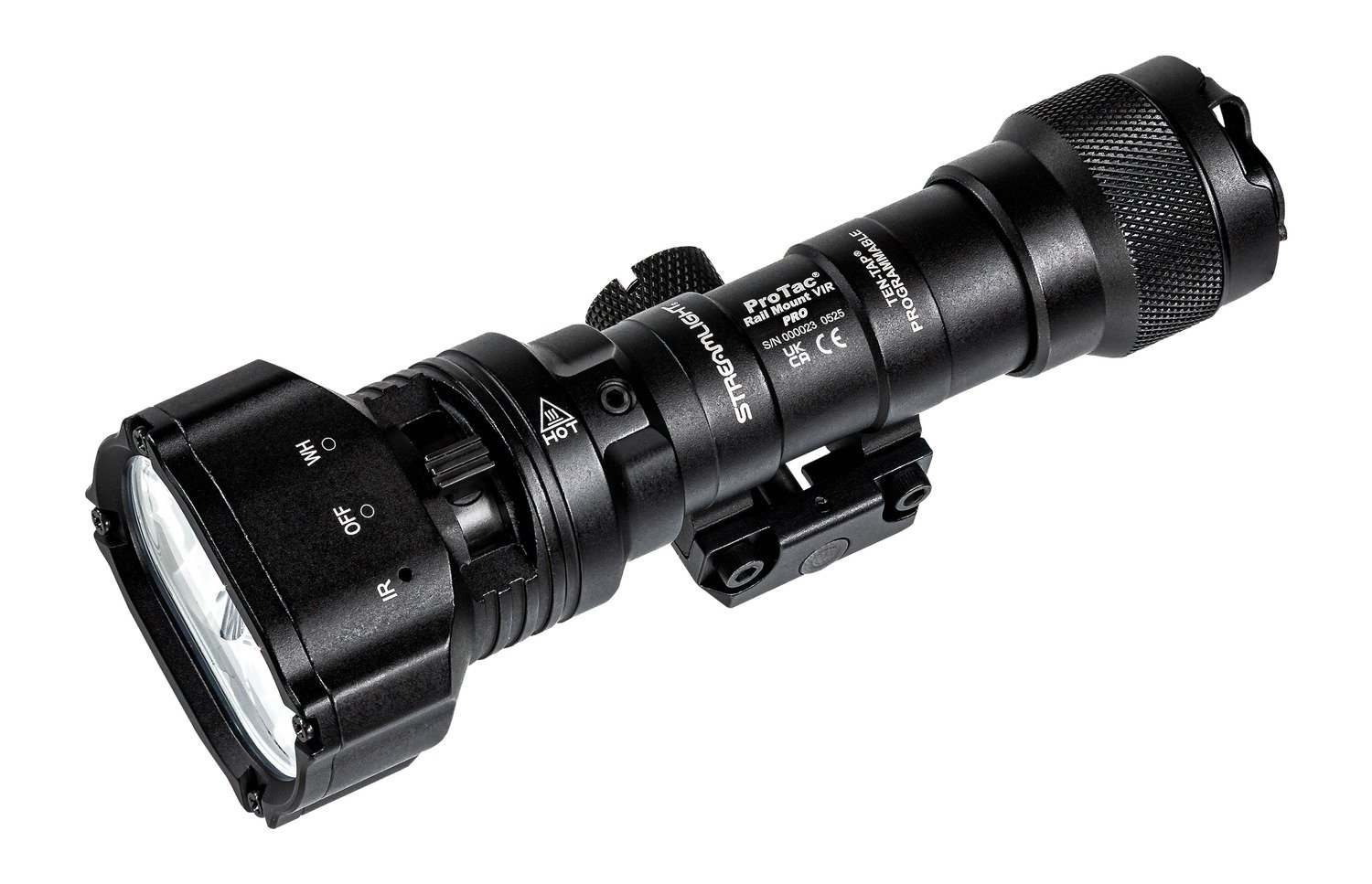 Streamlight 88139 ProTac 1L-X Black Includes (1) SL-B26 Battery Multifuel| CR123A or SL-B26 1100 Lumen | 40,000 Candela BLK| TACTICAL LONG GUN LIGHT