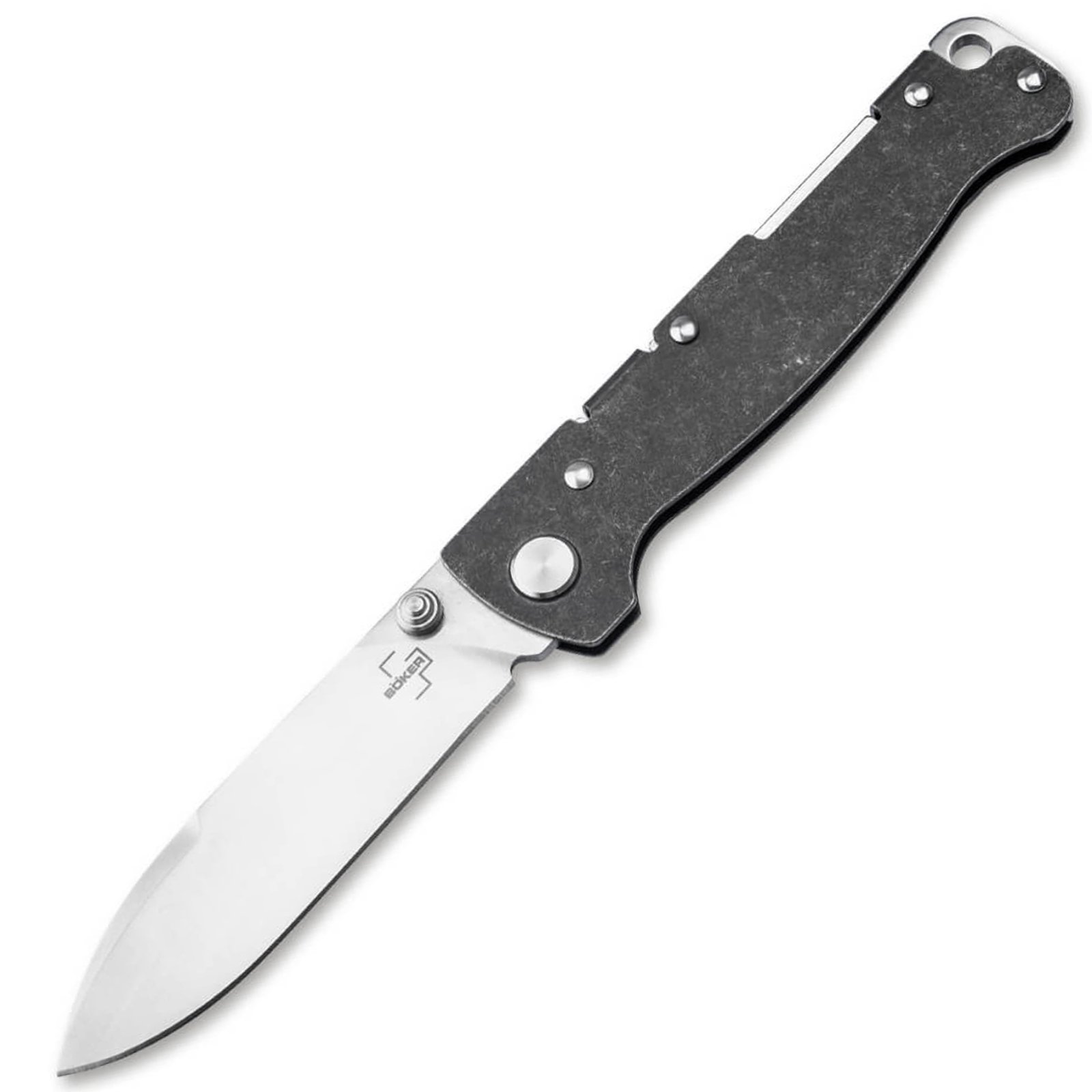 BOKER ATLAS BACKLOCK TS 2.87" DROP/PLAIN/SATIN - BOKER