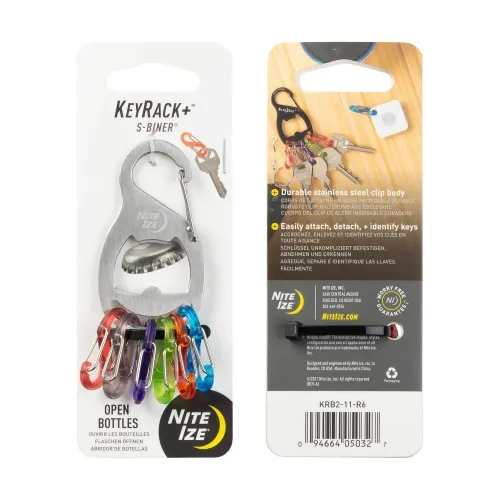 KeyRack+ S-Biner - Stainless Steel