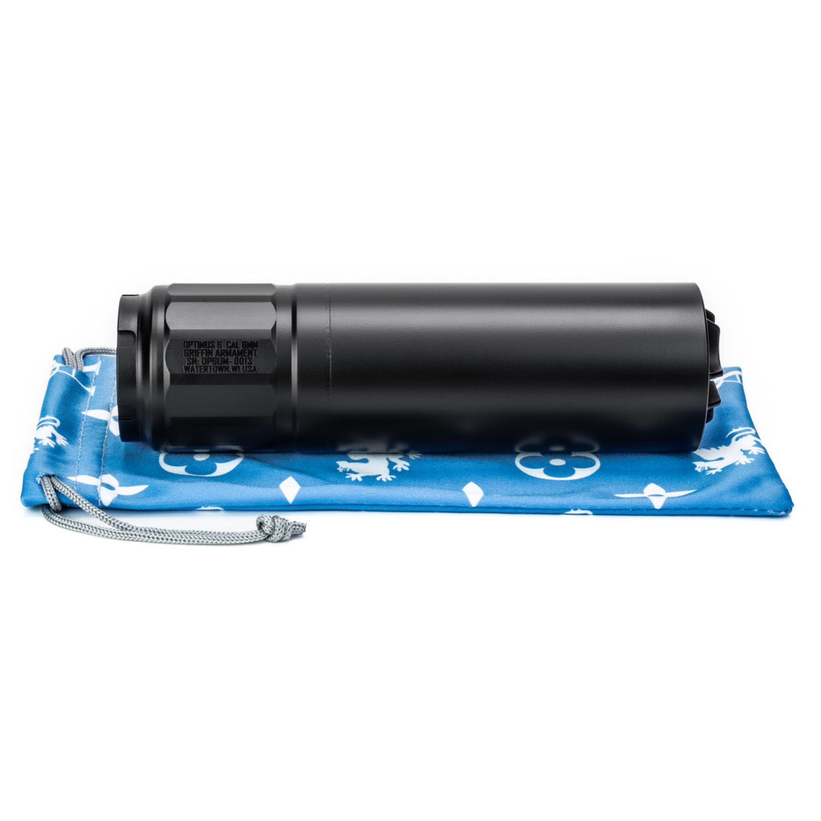 Griffin Armament GAOP6UM-W Utility Mount Optimus 6 6mm Fits 6.59" Long 17-4 Stainless Steel Cerakote Black