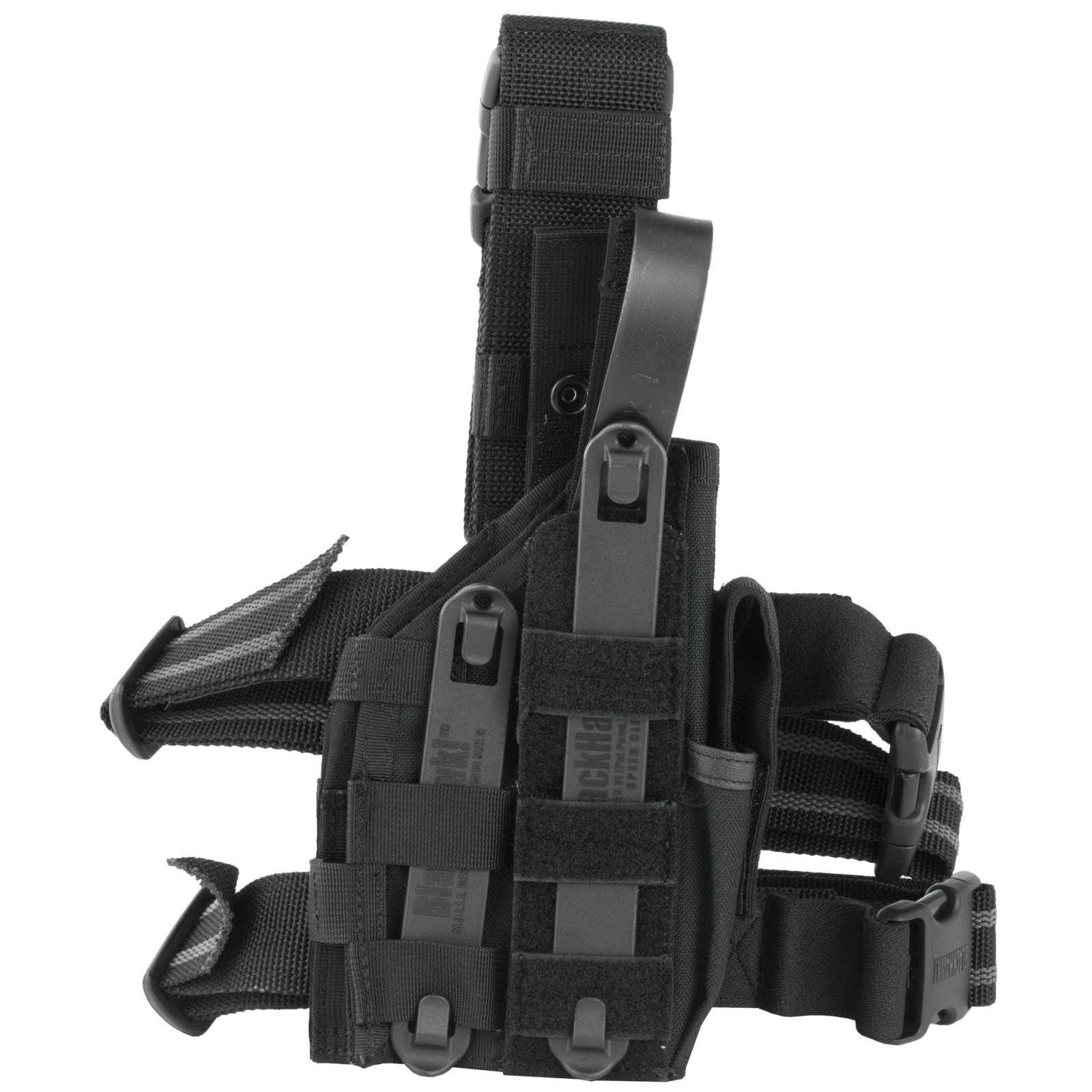 Blackhawk 40MLH1BK Omega VI Ultra Holster, Ambidextrous, Black, Nylon