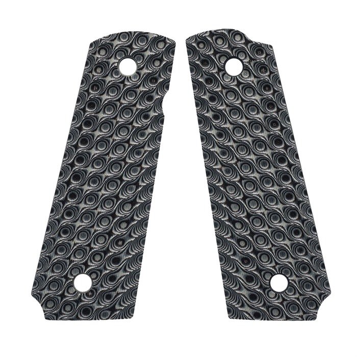 VZ Grips HYDRA-BG-A 1911 Government Black Gray Grips - VZ GRIPS