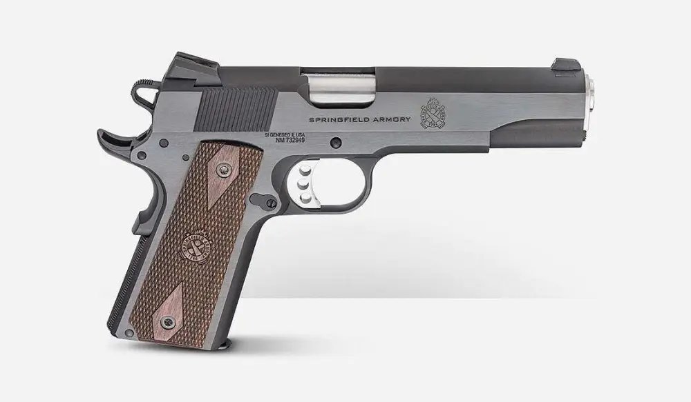 Springfield PX9420 1911 Garrison 45 ACP 5 in Blued Steel 7 Round Capacity - Springfield Armory - 45 ACP