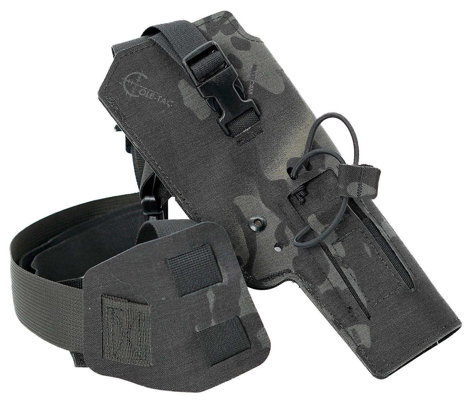 Cole-tac VW215 Varmint Wrangler Pistol Holder Multi-Cam Black Left Hand - Cole-Tac - MULTI-CAM BLACK