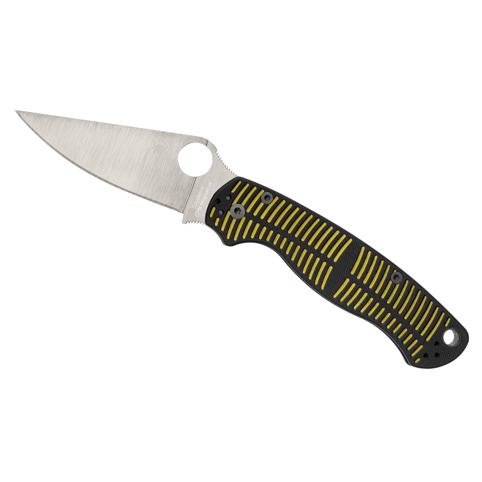 Spyderco C81GBKYLMCP2 Para Military 2 Salt Black G-10 CPM MagnaCut Blade