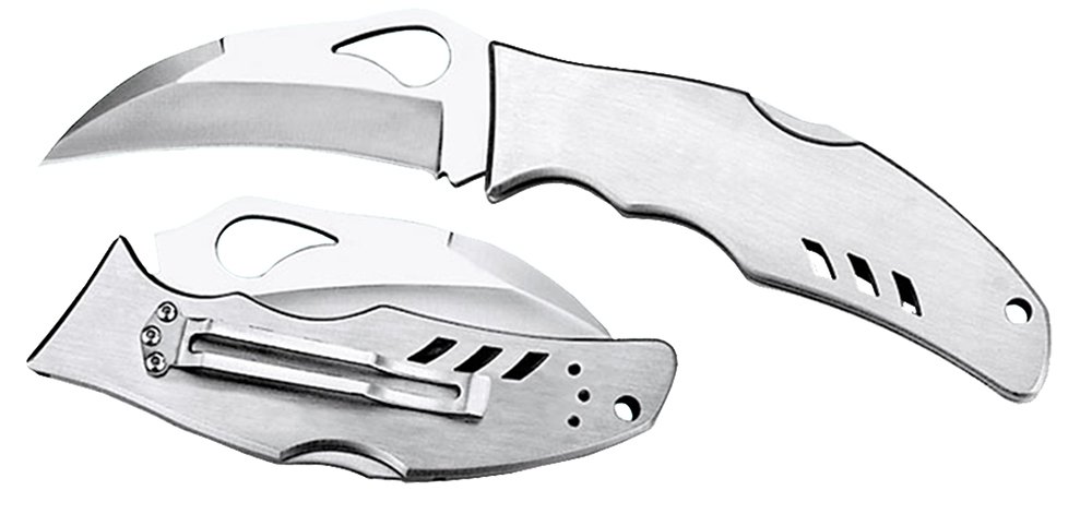 Spyderco BY07P Byrd Crossbill 3.5" Hawkbill 8Cr13MoV SS Folding Knife