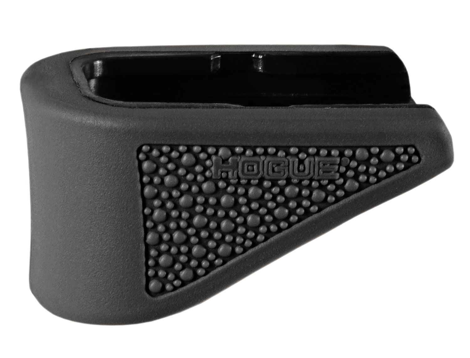 HOG 18220 OVERMOLDED RUB GRIP EXT GLK 42 6RD BLK - Hogue - 380 ACP