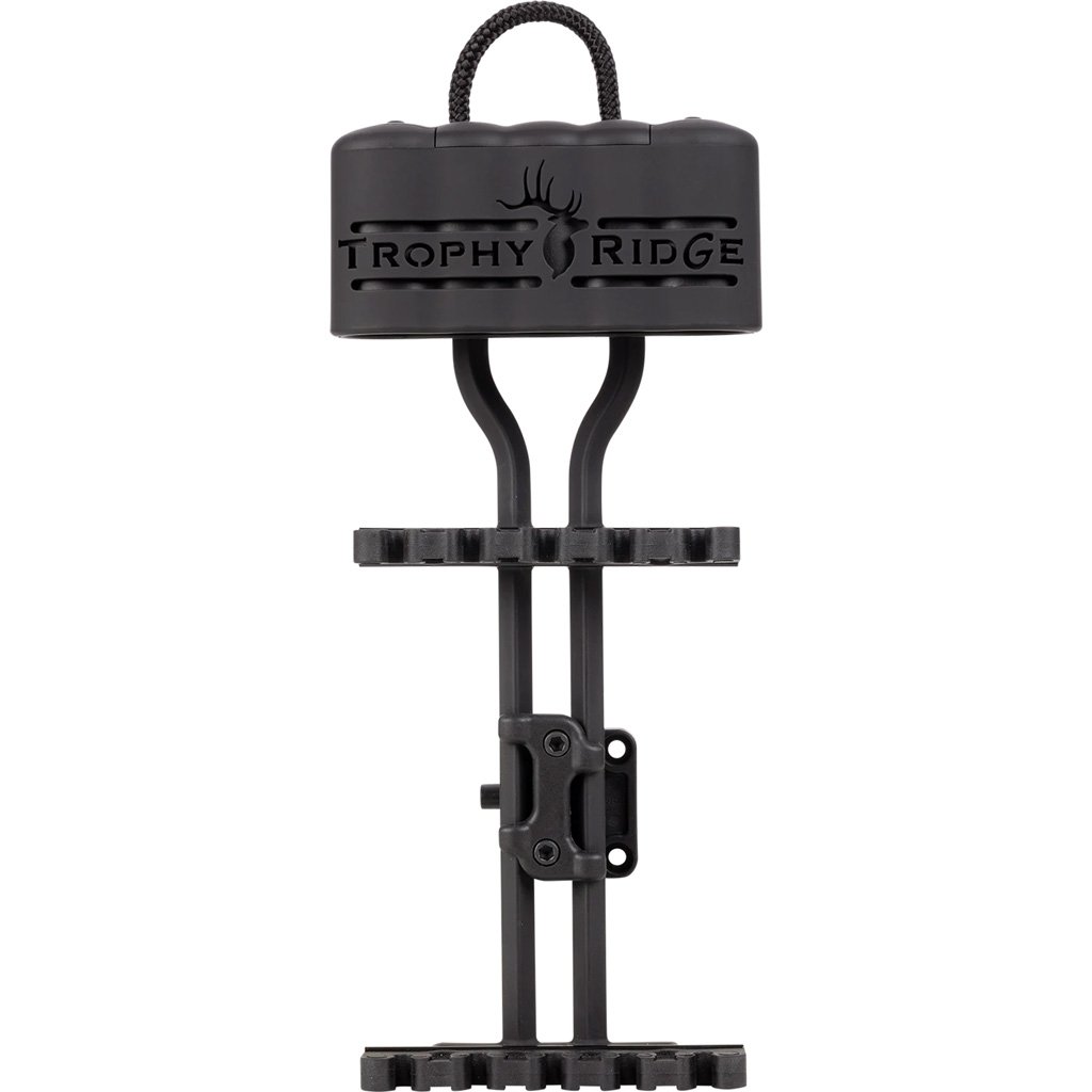 Trophy Ridge AQ550B Convoy Quiver Black 5-Arrow Soft Touch Hood