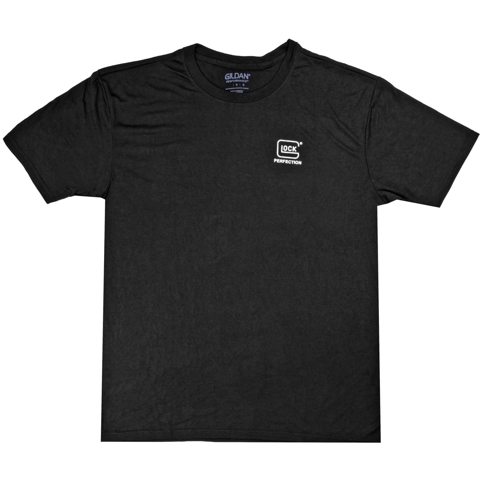 Glock GLOCK Perfection T-Shirt Black X-Large 100% Cotton Short Sleeve