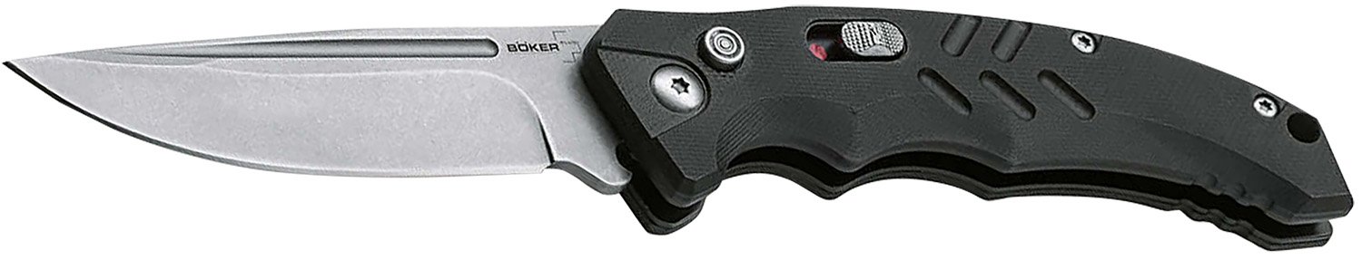 Boker 01BO482 Plus Intention II Auto Knife Black - Boker - DROP POINT