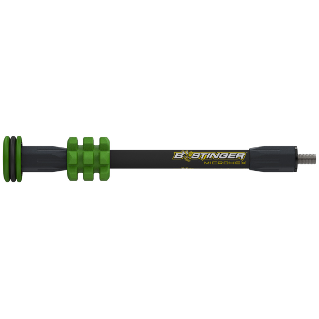 Bee Stinger MHX10GR MicroHex Stabilizer Green 10" Stainless Steel