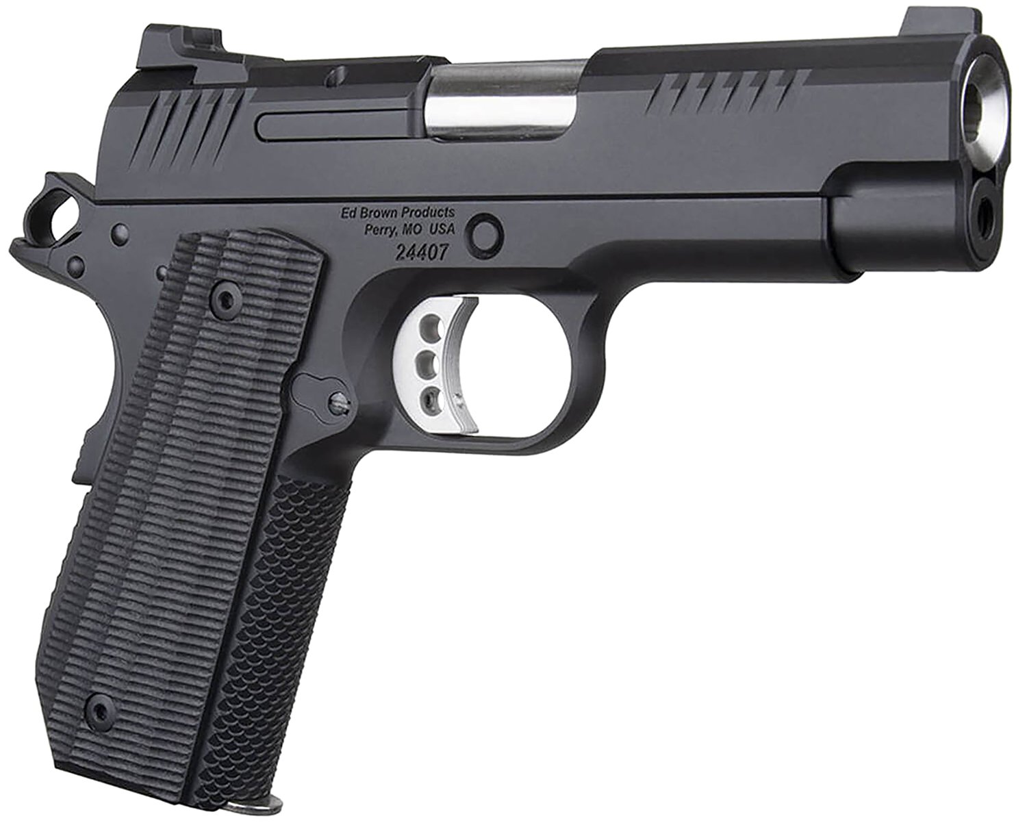ED BROWN EVO-KC9 Lightweight 1911 9mm 4" 9rd Black G4 Front Night Sight - Ed Brown - 9 MM LUGER