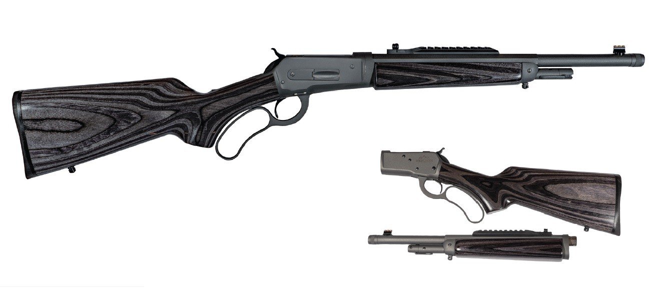 Chiappa 920.411 1886 Wildlands 45-70 Lever-Action Rifle 18.5" Gray 4Rd - Chiappa Firearms - 45-70 GOVT