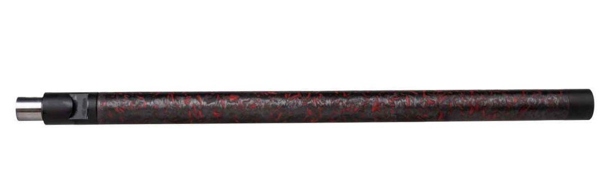 Tapco TAP22087 10/22 Barrel 22 LR Black & Red Carbon Fiber For Ruger 10/22 Rifles Bentz Chamber Red Carbon Accents DROP-IN BARREL  - Tapco - 22 LR