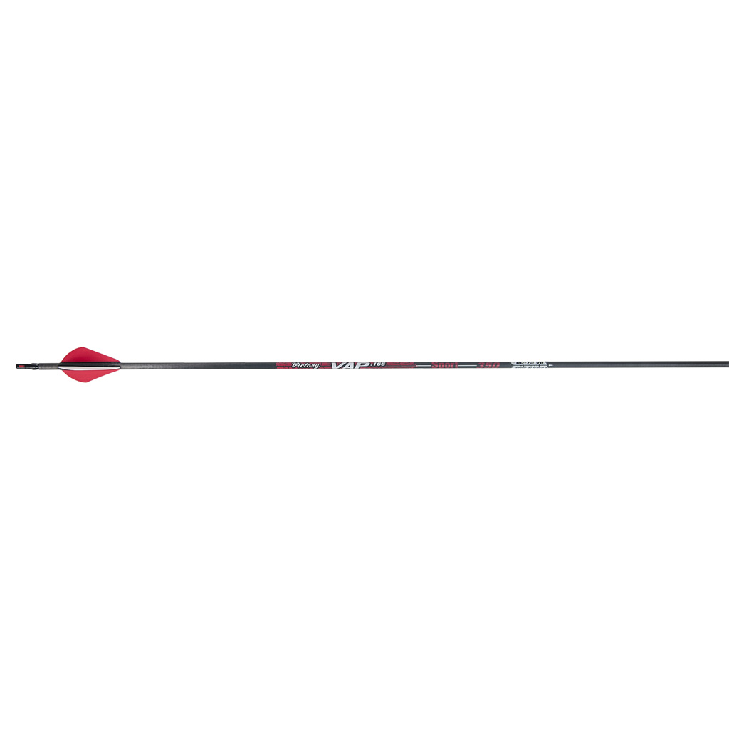 Victory VAPS-500FQ-6 VAP Sport Arrows 500 Spine Raptor Vanes 6 Pack