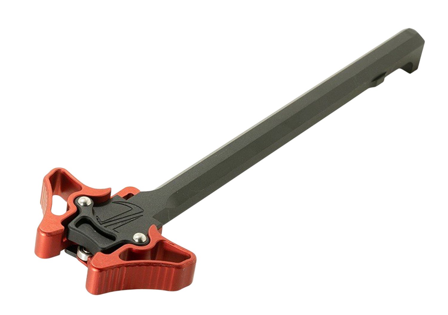 Timber Creek EMAMBICHR Enforcer Mini Ambidextrous Charging Handle Red - TIMBER - ENFORCER
