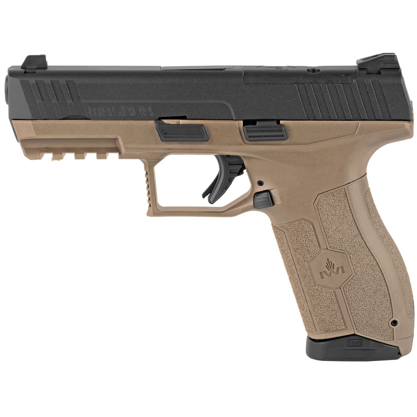 IWI MASADA Optics Ready Pistol - FDE 9mm 4.1" Barrel - IWI US - 9mm