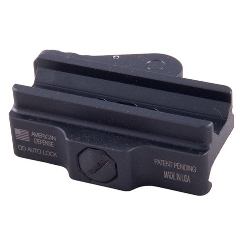 American Defense AD-B2-STD Mini-ACOG Mount, 6061-T6 Aluminum, QD Lever