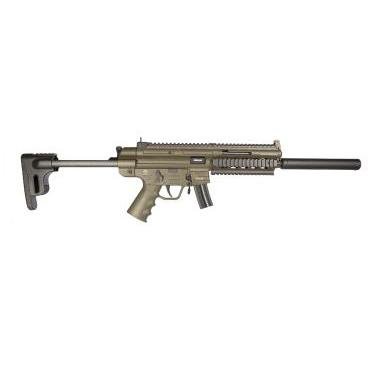 ATI GSG-1610 Carbine .22LR 16" ODG 10Rd Mag Flip-Up Sights Retractable Stock - American Tactical Imports - 22 LR