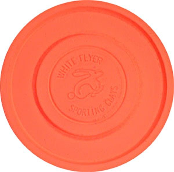 White Flyer 82492 Sporting Clay Rabbit Orange/Black 108mm 117/Case