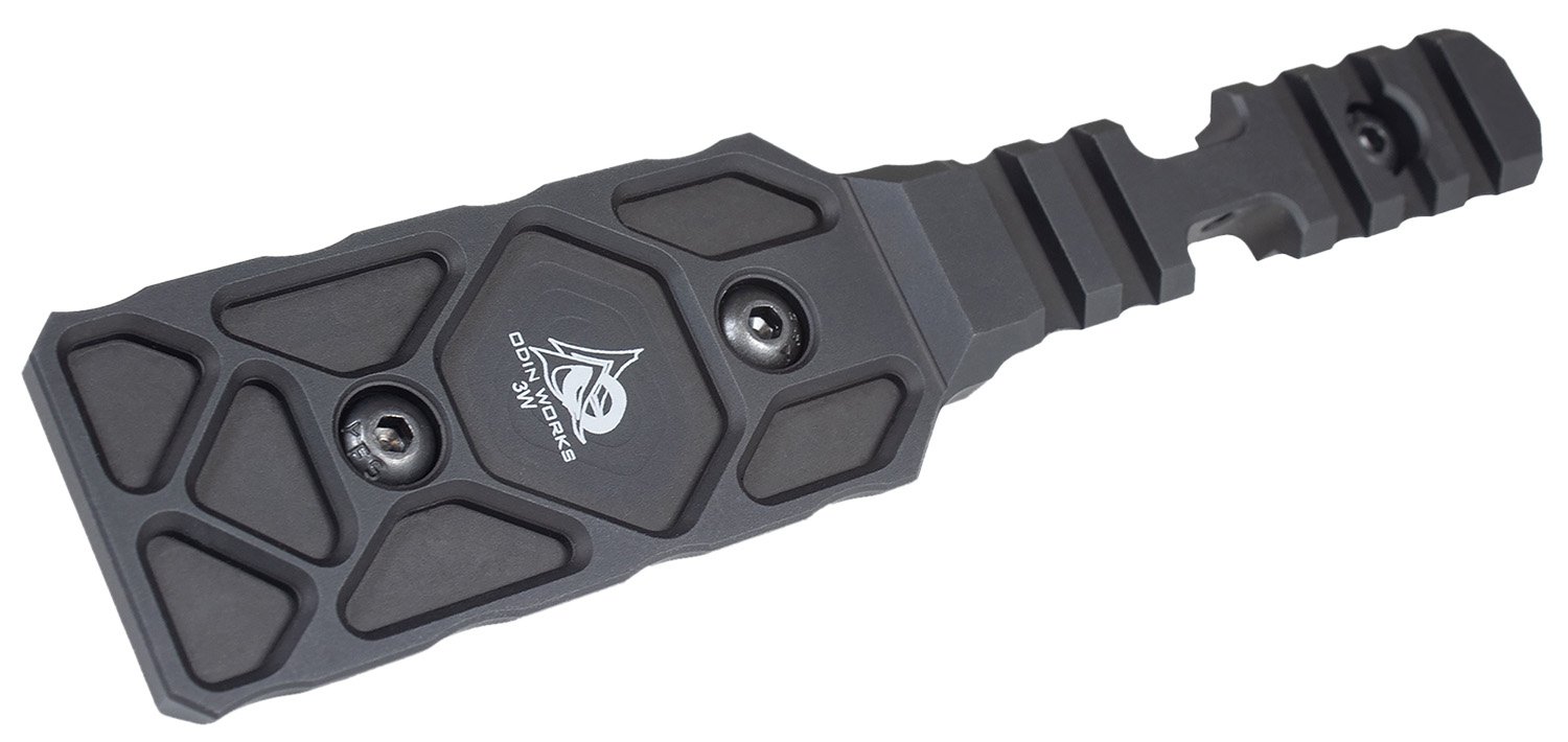 Odin Works ACCMLARCARMULTIRAIL M-LOK to Arca Bipod Rail Black