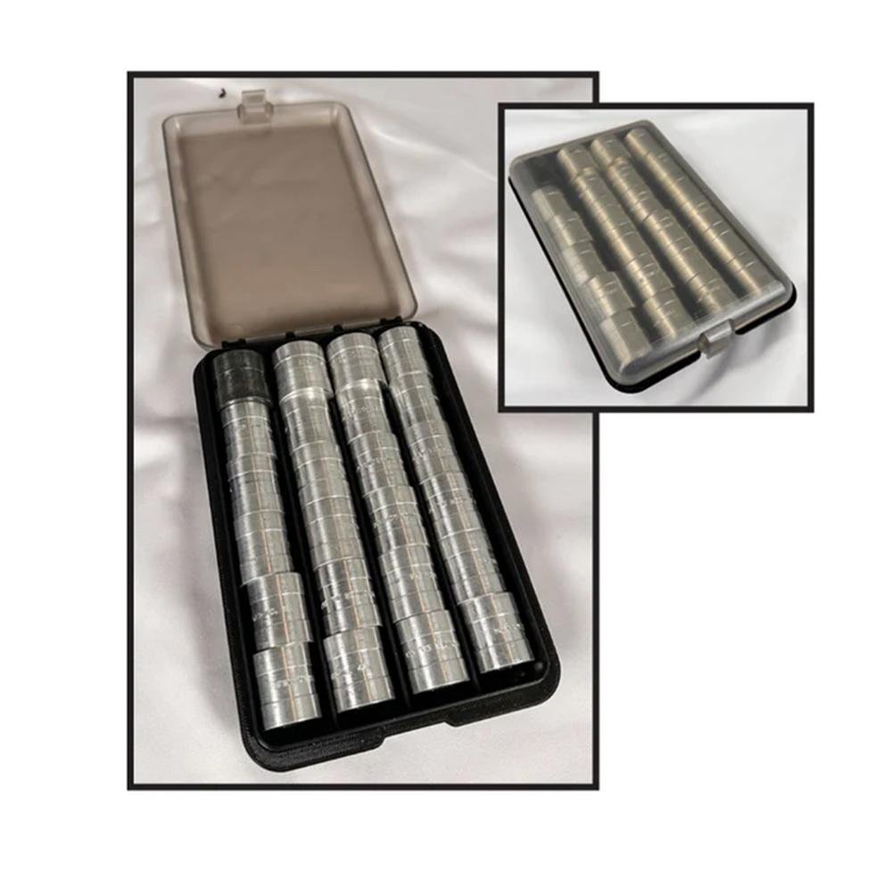 MTM Powder & Shot Bushing Box Black and Clear - MTM Case-Gard