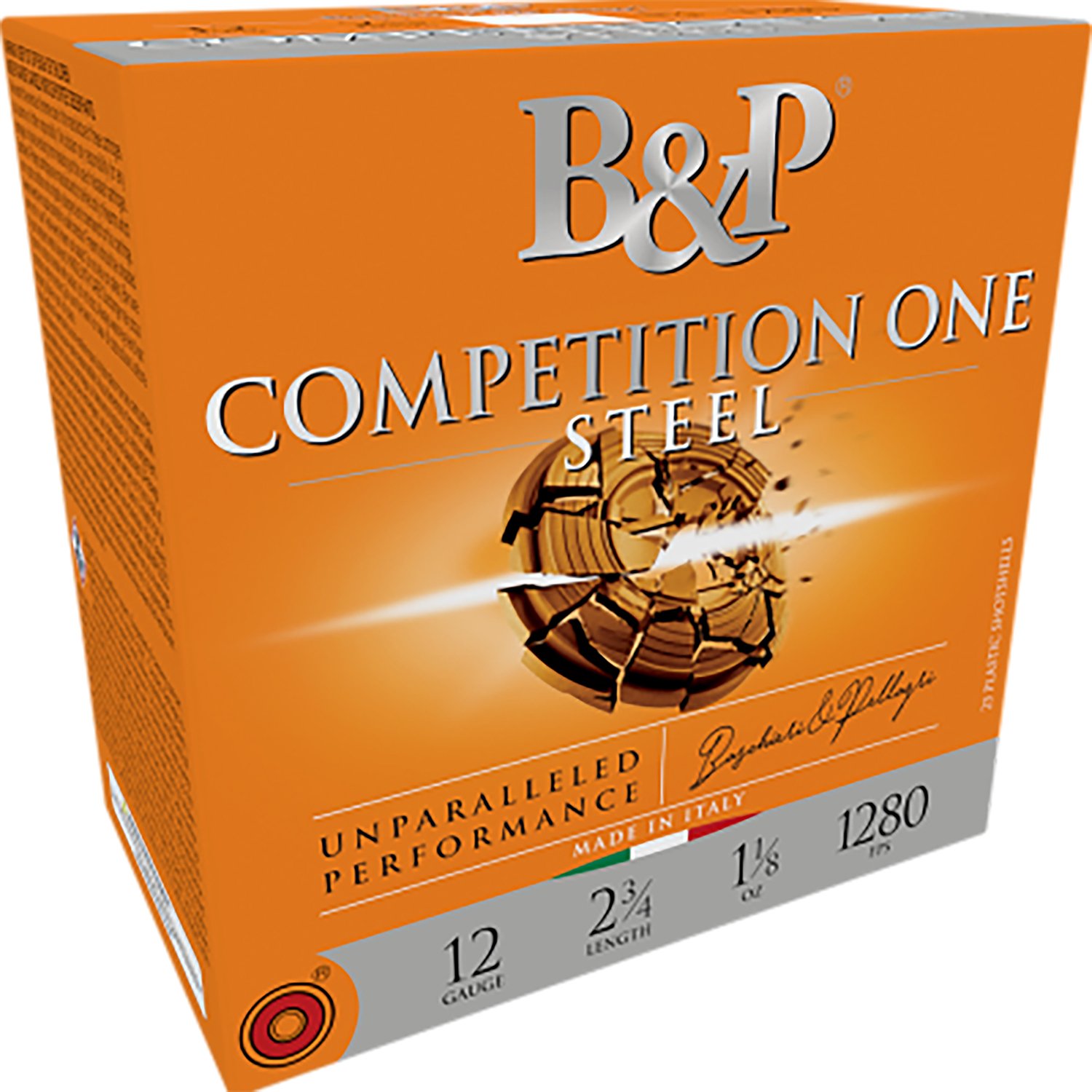 B&p Ammunition 12B18GC7 Competition One 12Gauge 2.75" 1 1/8oz 7.5Shot... - Baschieri & Pellagri - 12 Gauge