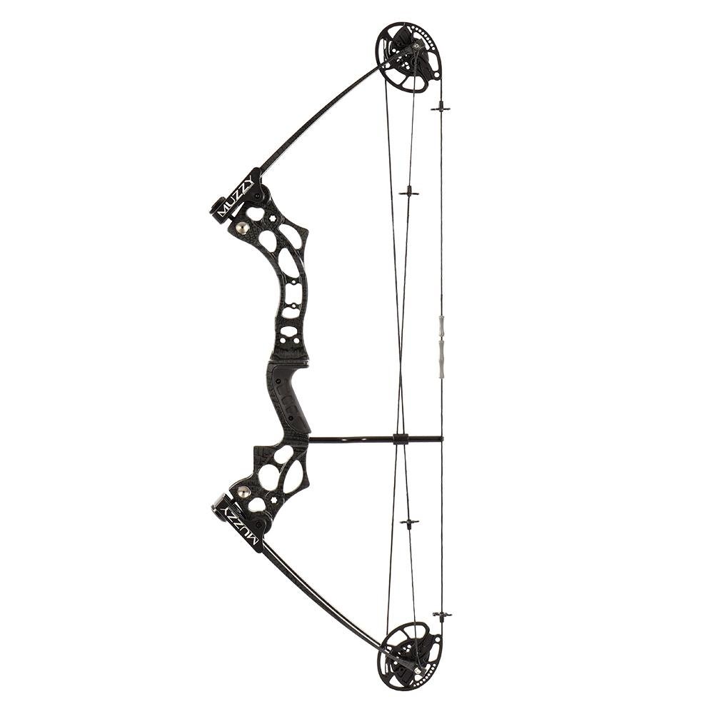 Muzzy V2 Bowfishing Bow: Black, 40cm Length, 5.65oz Weight, 13in Width, New Condition