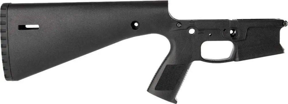 WRAITHWORKS WARP15 Polymer Stripped Lower Black