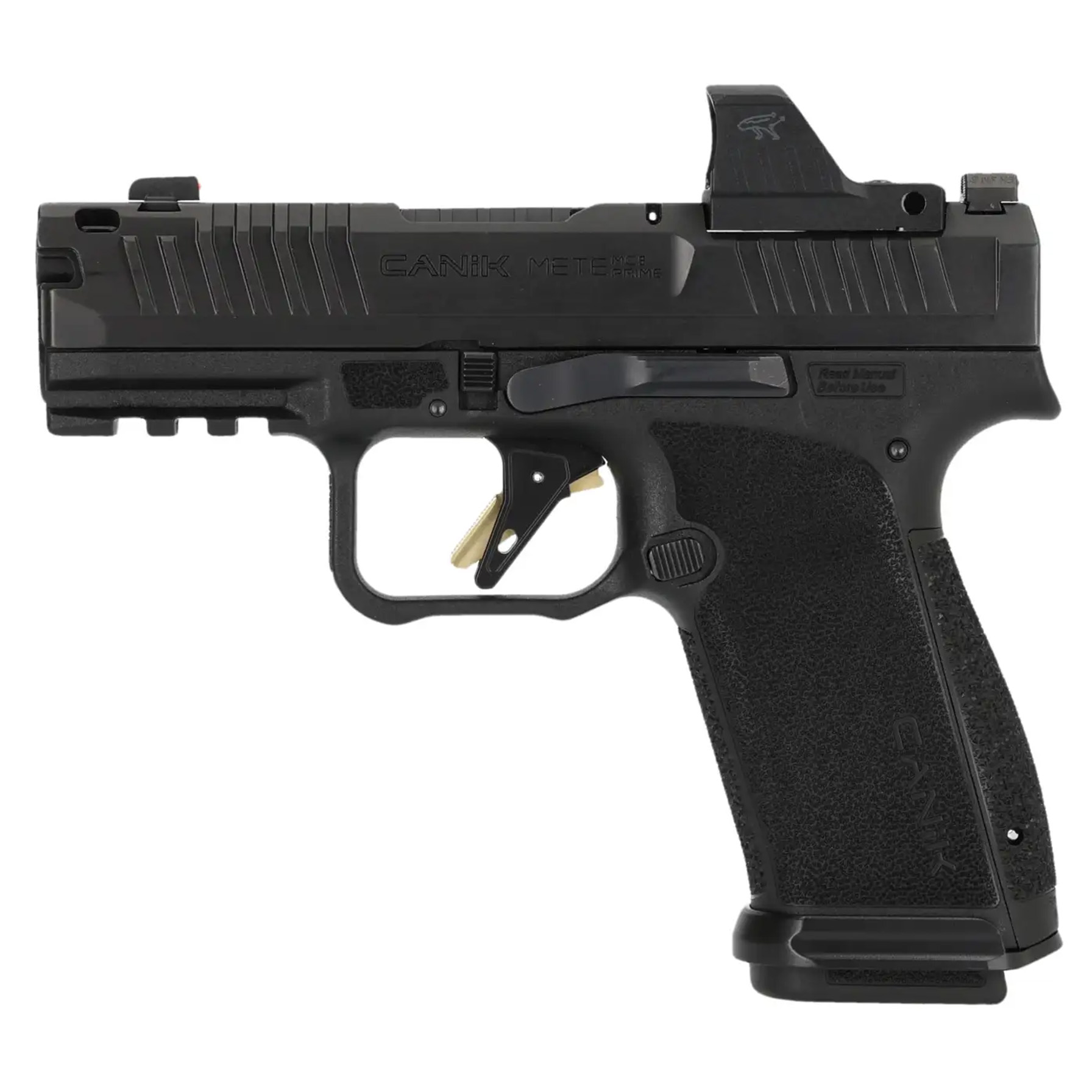 Canik METE MC9 Prime Pistol w/Dot 9mm 3.64 in. Black Comp w/MeCanik MO1 17