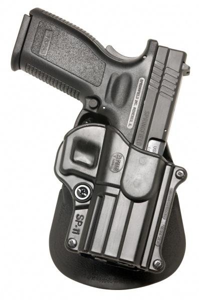 Fobus SP11BRP Compact Roto-Holster Paddle Springfield XDM 360 deg Rotation - First Samco/Fobus
