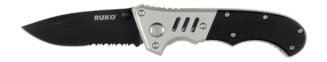 Buy RUKO RUK0128SET 440A Pakawood Tactical Folding Knife online