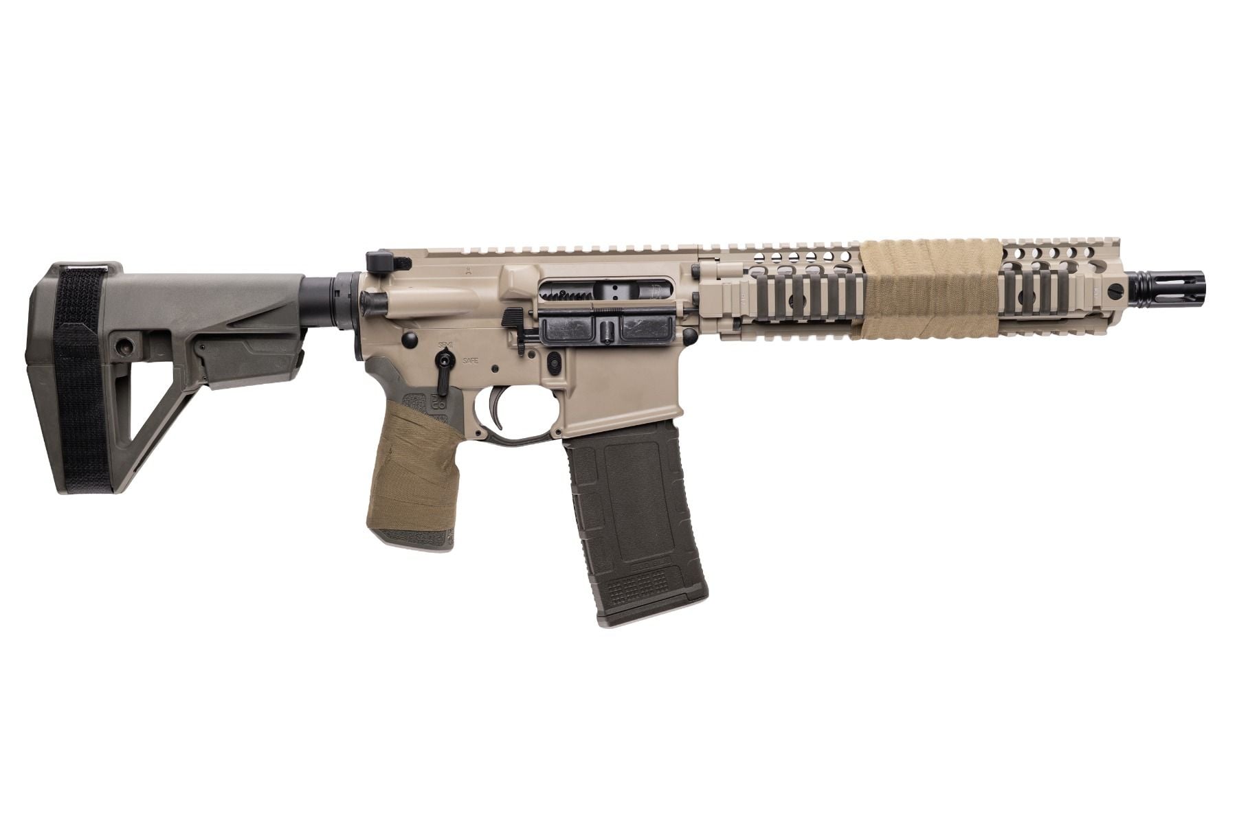 Daniel Defense MK18 Elite .300 BLK 10.3 In 30+1 FDE/ODG SBA5 Pistol