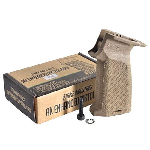 Strike Industries SI-AK-EPG-FDE AK Enhanced Pistol Grip FDE 4.7 oz - Strike Industries
