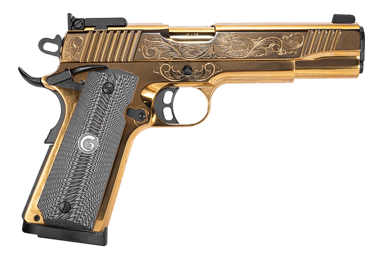 EAA Girsan MC1911 Match Lux 1911 Pistol 45 ACP Gold 8 rd. - EAA - 45 ACP