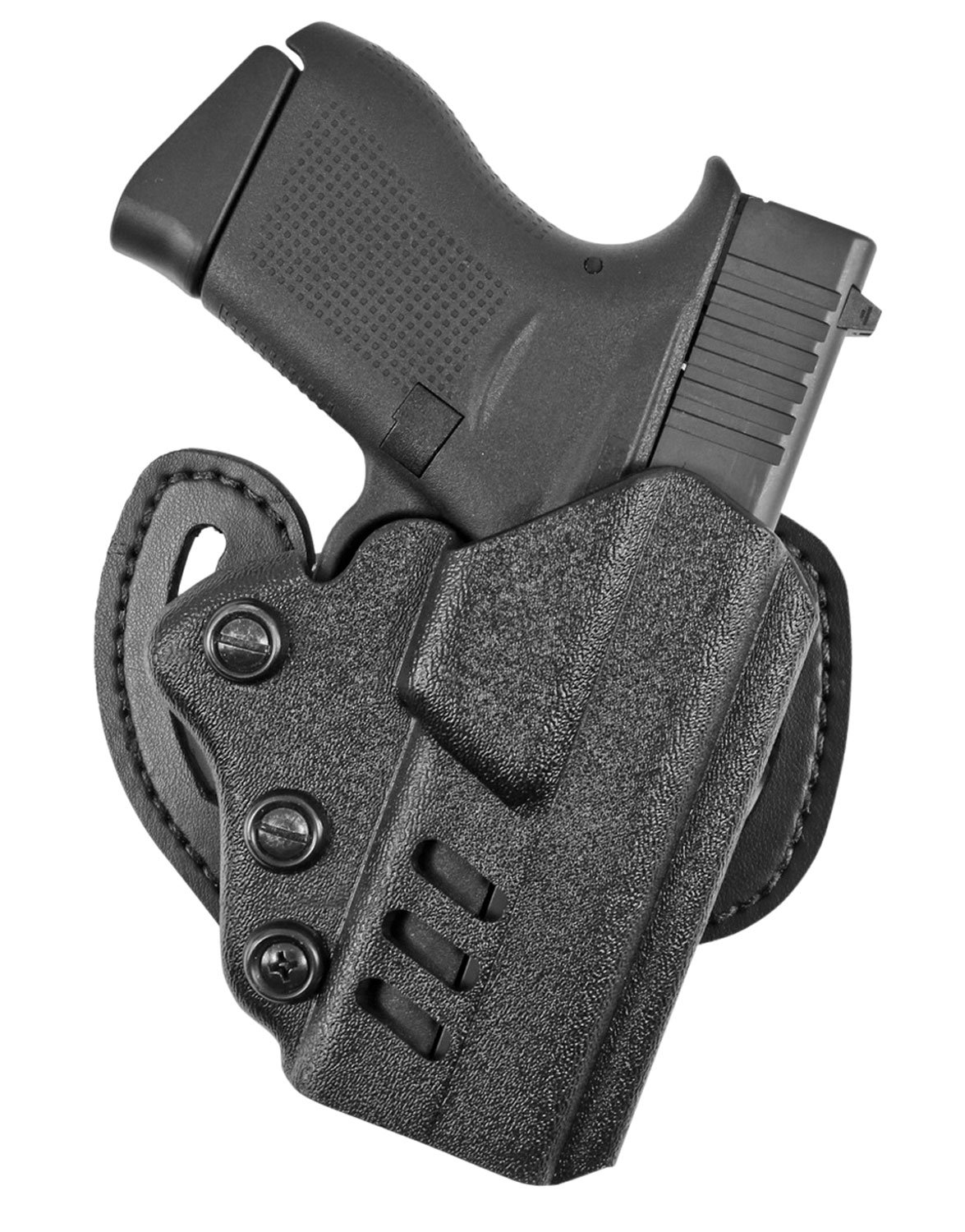DeSantis 042KAB6Z0 Facilitator OWB Holster Black Kydex for Glock 19/23