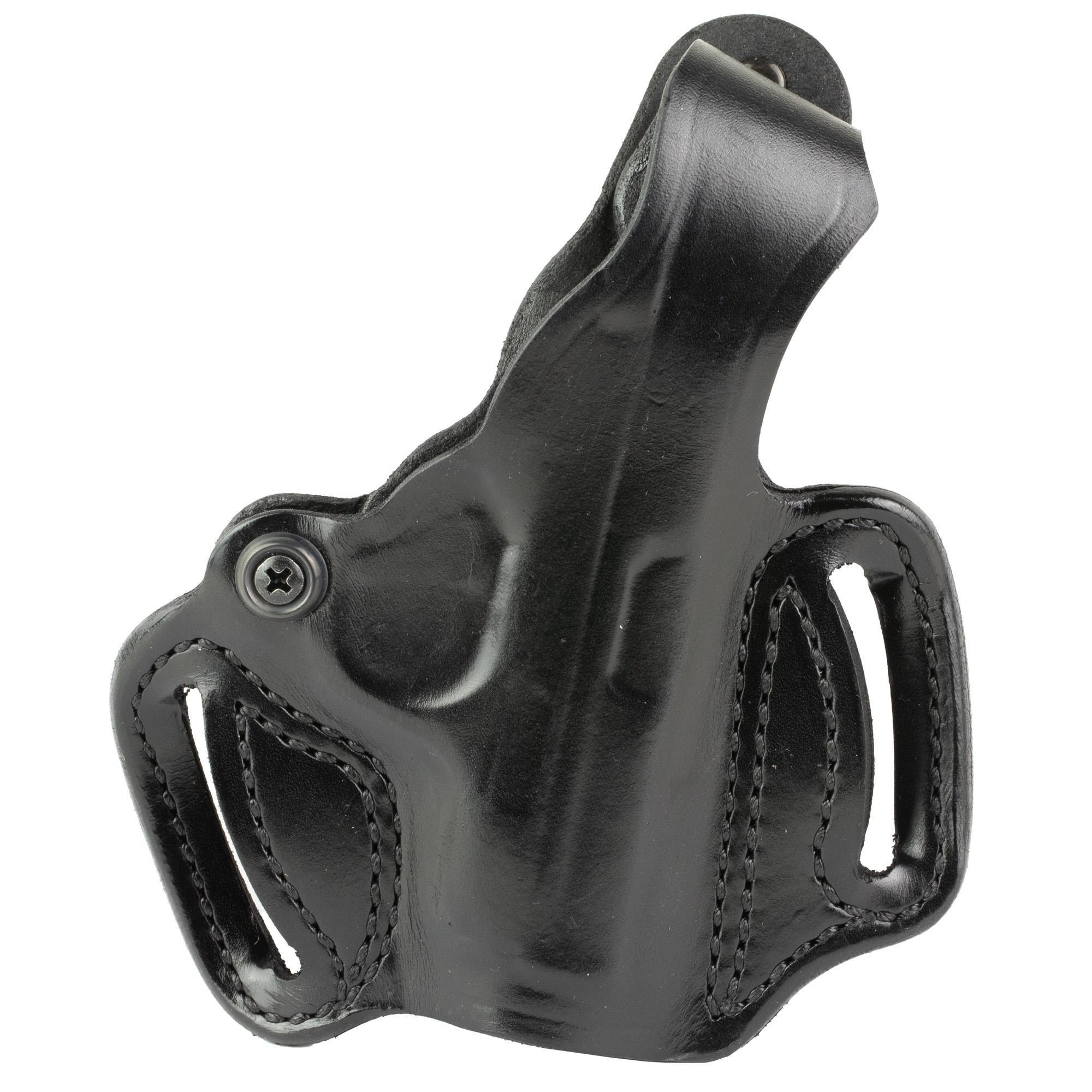 DeSantis 085BA5ZZ0 OWB Holster, Right Hand, Leather, Matte Black