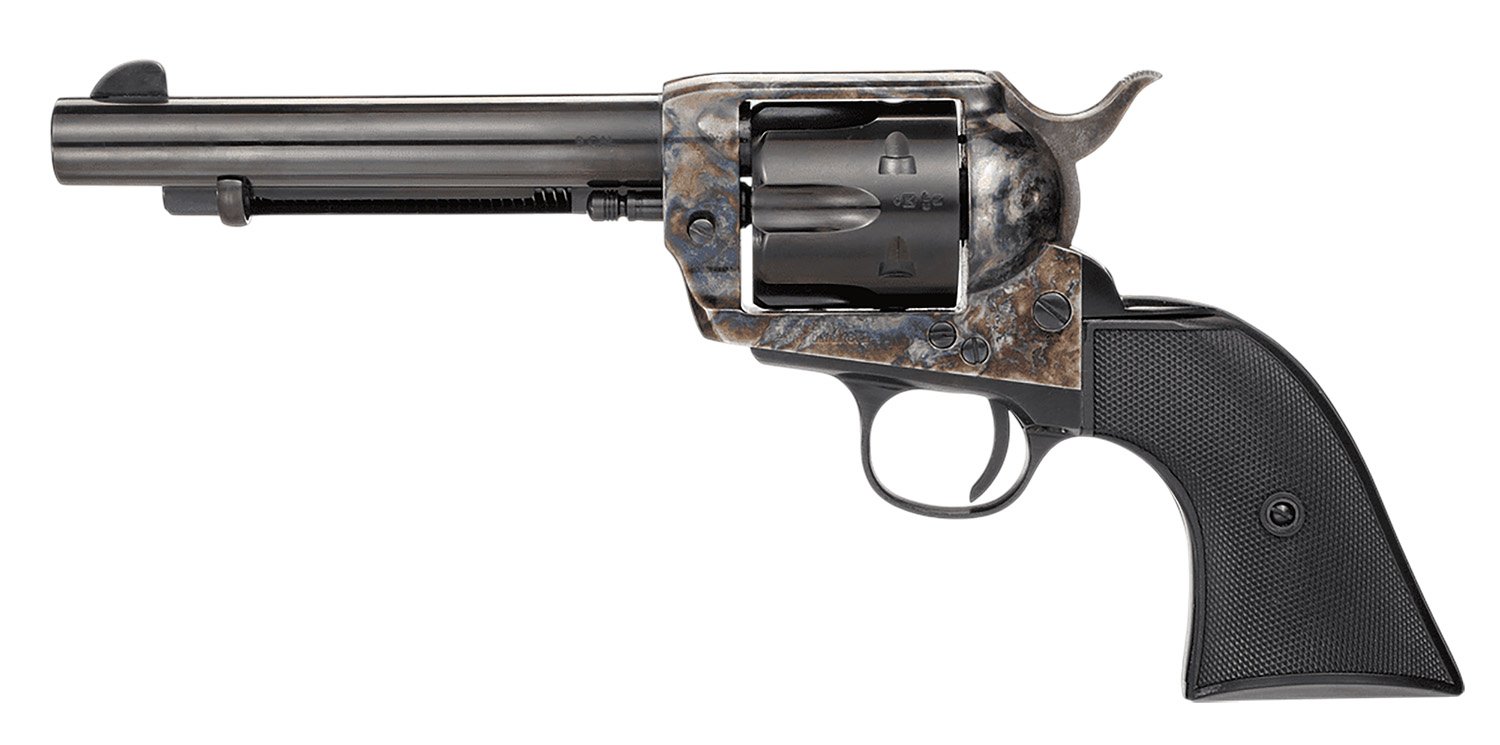 TF TC9 1873 9MM 4.75 SA BLK CHECKERED Single Action Revolver - TAY - SAO