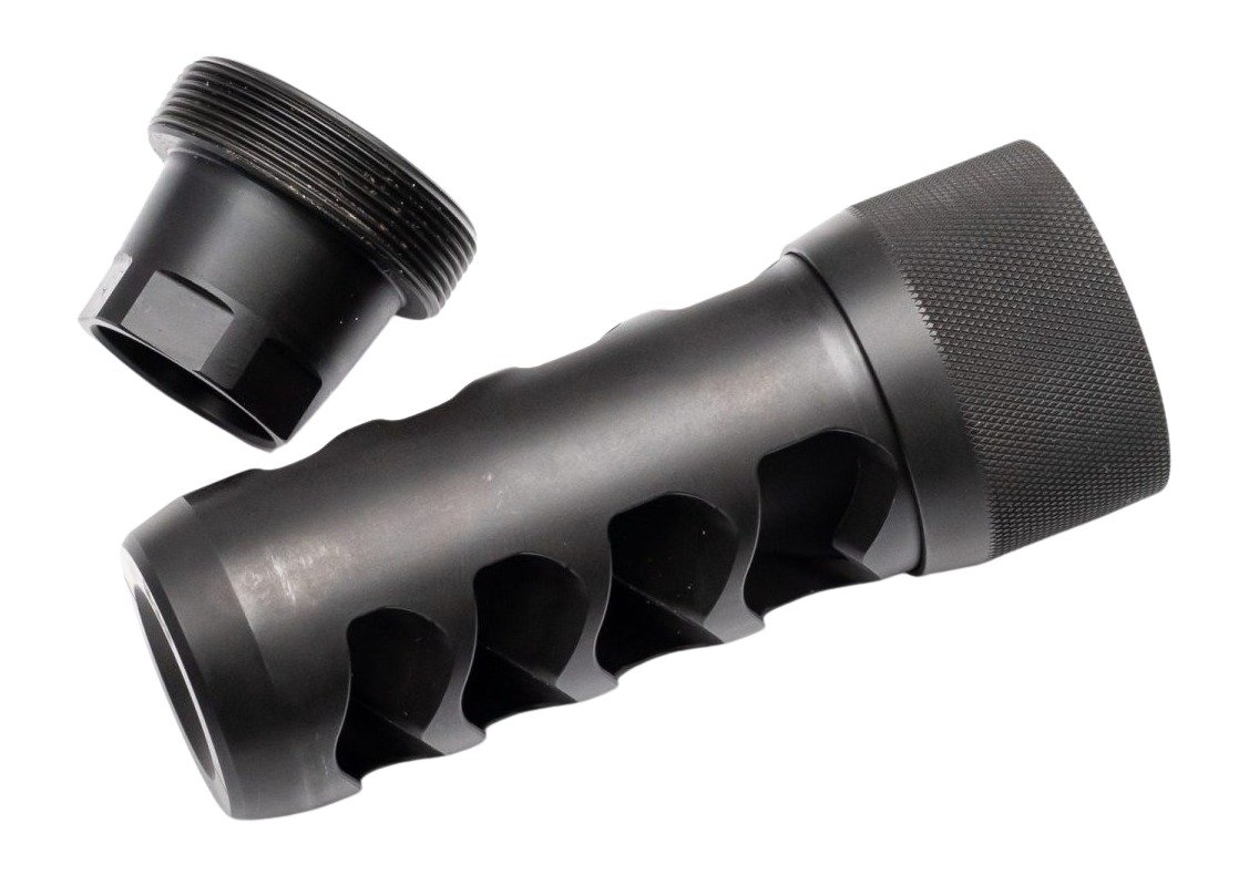 Area 419 Sidewinder Muzzle Brake .338 Caliber 3.35 in Matte Black