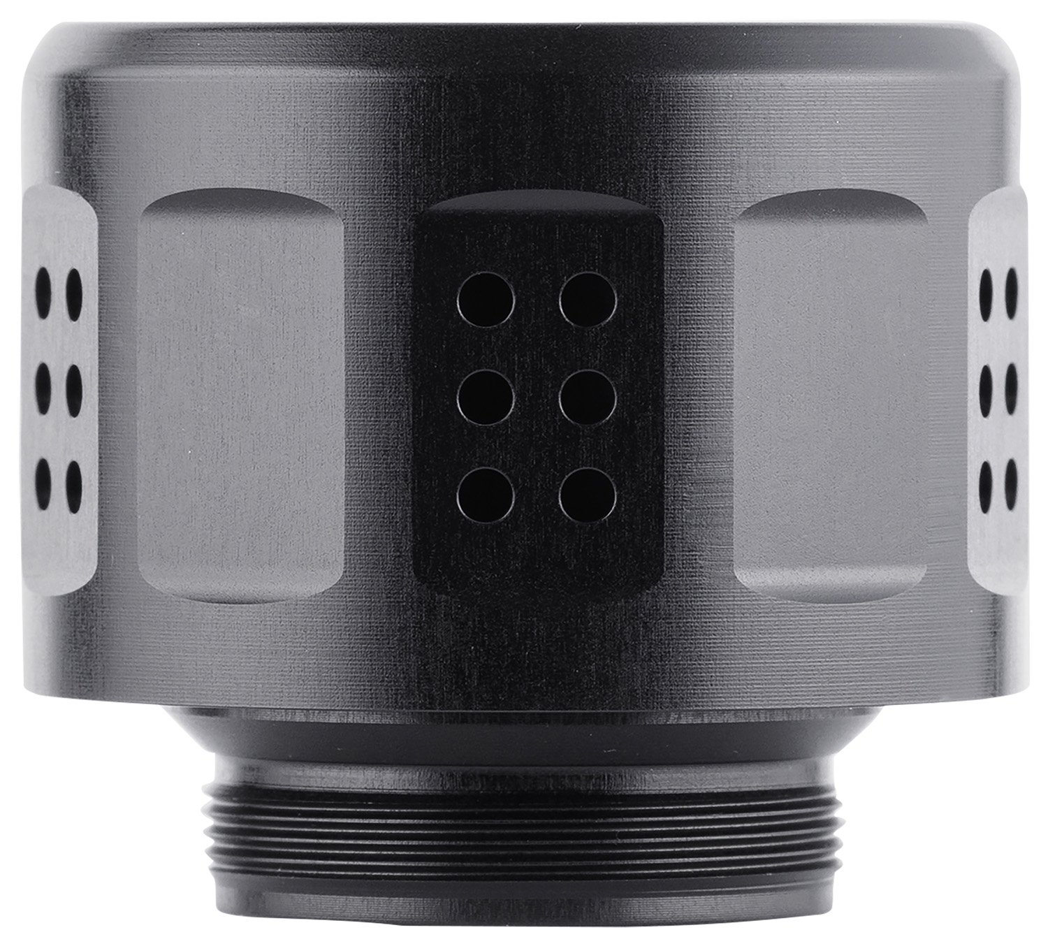 Dead Air Armament KA180 Enhanced Muzzle Brake for Nomad-30, Black - Dead Air - E-BRAKE