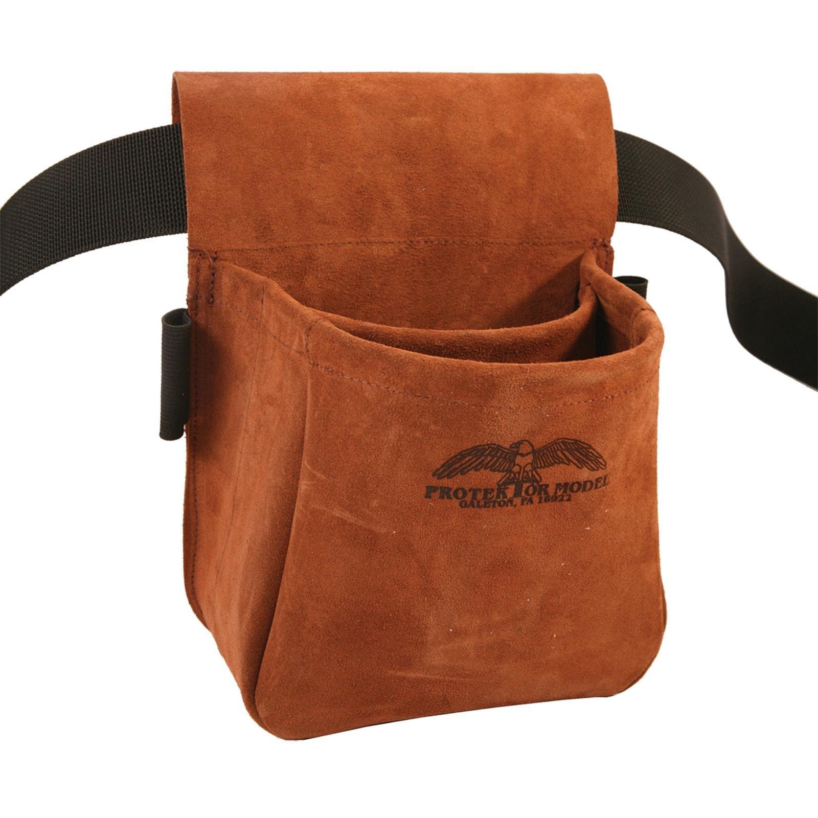 Protektor Model Trap/skeet Shooters Bag - Suede Leather - Protektor Model