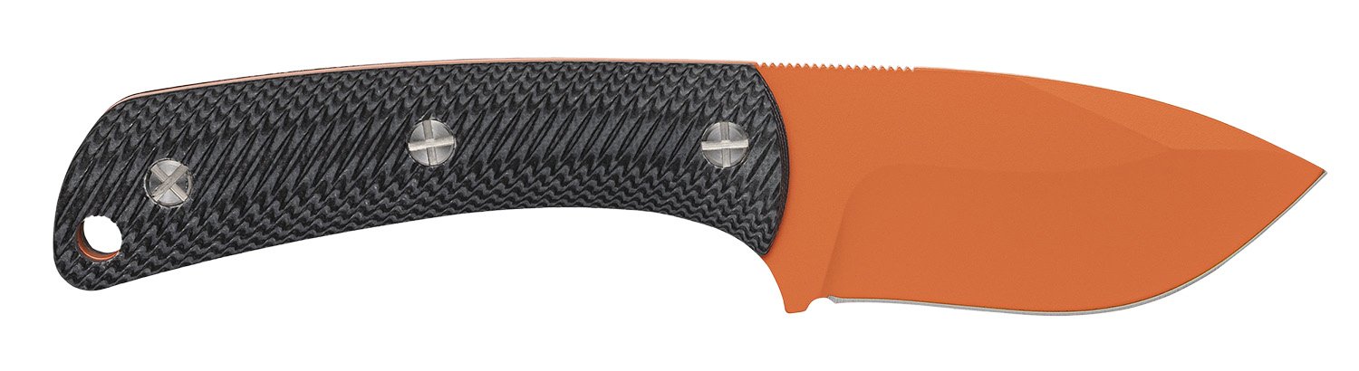 Browning 3220499B Back Country 2.75" D2 Steel Skinner Knife Blaze Orange