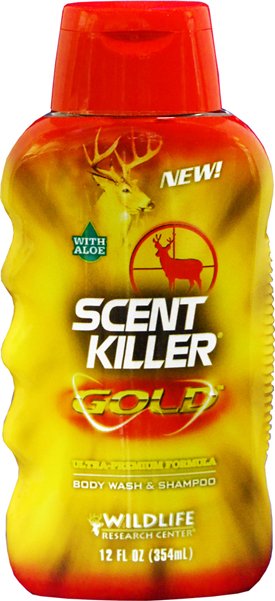 Wildlife Research 1240 Scent Killer Gold Body Wash/Shampoo Odor Eliminator 12 oz Bottle - Wildlife Research Center