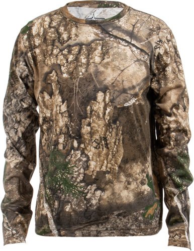 Habit Youth Bear Cave Long Sleeve Tee Realtree APX Youth Medium